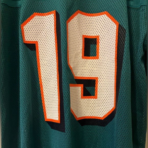 NWOT! NFL Players Reebok Onfield Sewn #19 Marshall Miami Dolphins Jersey Sz XL - Picture 10 of 11